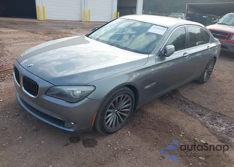 2012 BMW 740Li z USA, uszkodzony, nr VIN WBAKB4C56CC575673